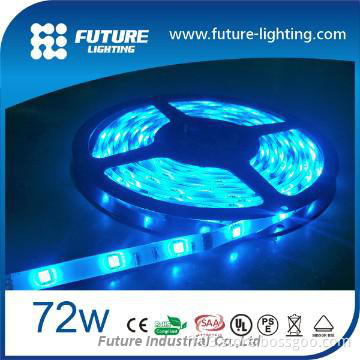 72w RGB IP65waterproof 12v flexible led rope light